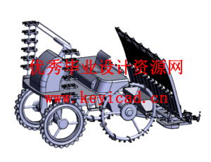 水稻插秧施肥机设计（附SolidWorks模型、CAD图纸、）
