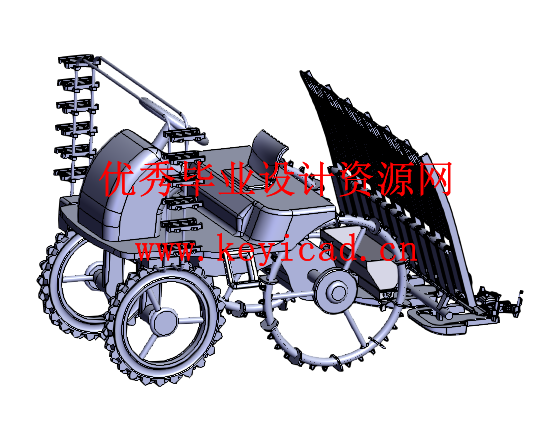 水稻插秧施肥机设计（附SolidWorks模型、CAD图纸、）