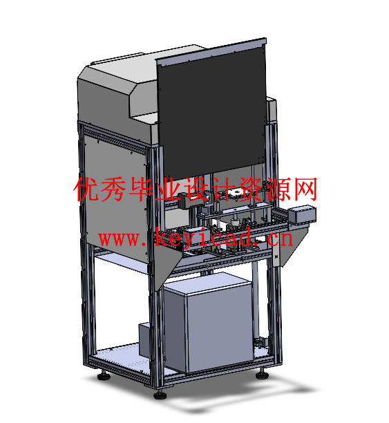 非标贴印机的结构设计（附SolidWorks模型、CAD图纸、外文翻译）