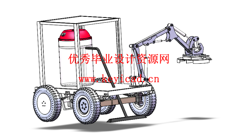 环氧草坪修剪机结构设计（附SolidWorks模型、CAD图纸、ANSYS仿真）