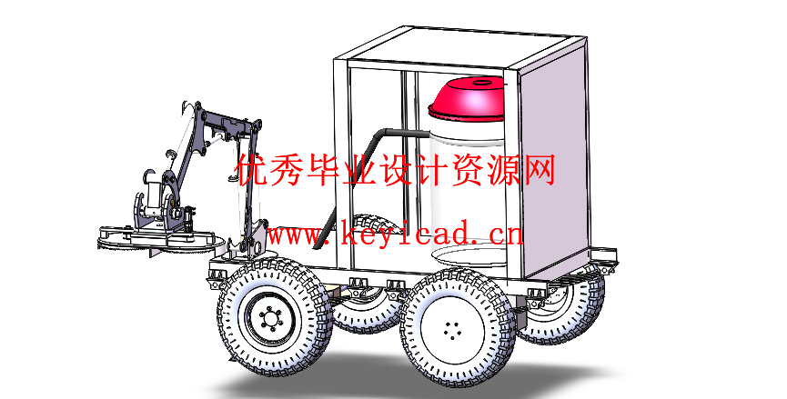 环氧草坪修剪机结构设计（附SolidWorks模型、CAD图纸、ANSYS仿真）